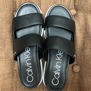 calvin klein diona sandals